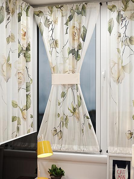 Тюль портьеры для кухни Иомикс - 193 - фото 9