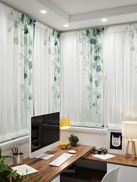 Тюль портьеры для кухни Иомикс - 192 - фото 4