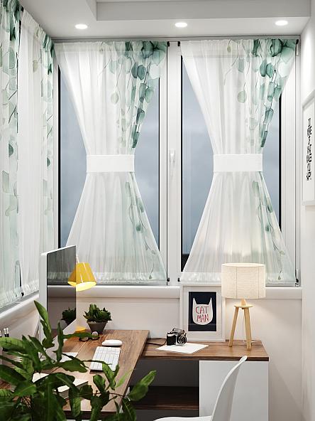 Тюль портьеры для кухни Иомикс - 192 - фото 8