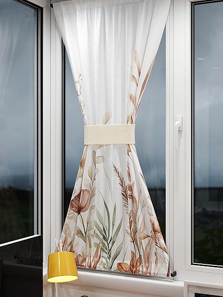 Тюль портьеры для кухни Иомикс - 190 - фото 3