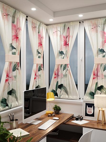 Тюль портьеры для кухни Иомикс - 189 - фото 2