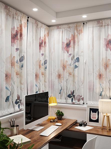 Тюль портьеры для кухни Иомикс - 186 - фото 4