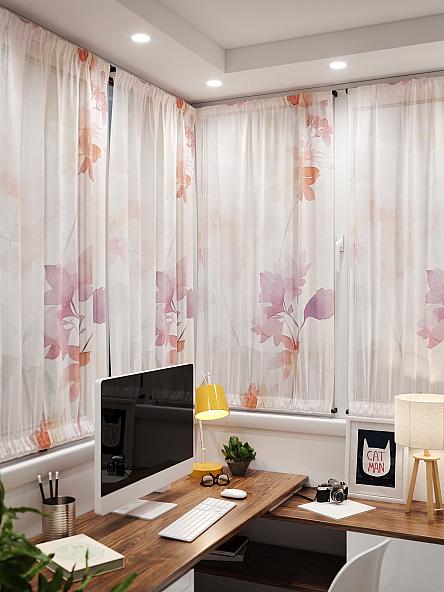 Тюль портьеры для кухни Иомикс - 185 - фото 4