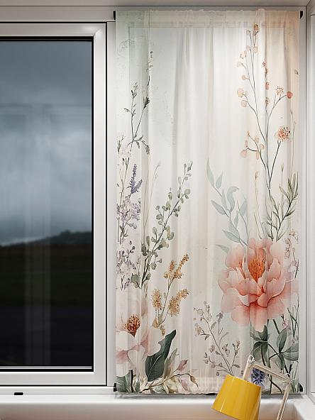 Тюль портьеры для кухни Иомикс - 184 - фото 5