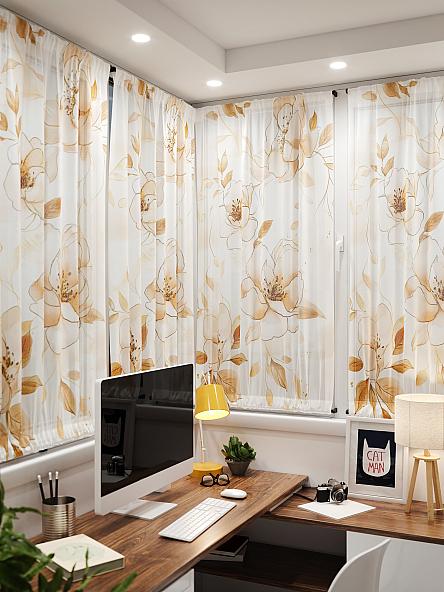 Тюль портьеры для кухни Иомикс - 183 - фото 4