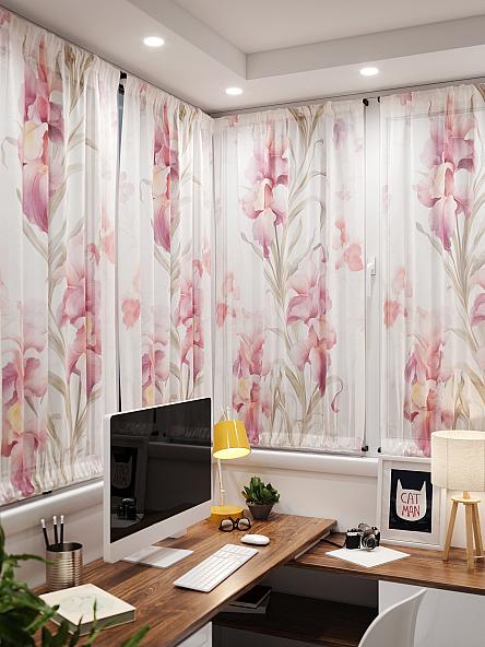 Тюль портьеры для кухни Иомикс - 180 - фото 4