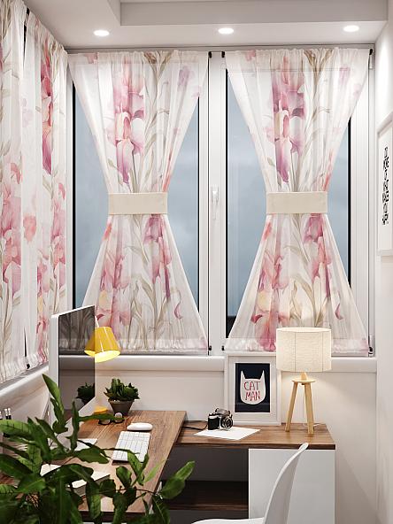 Тюль портьеры для кухни Иомикс - 180 - фото 8