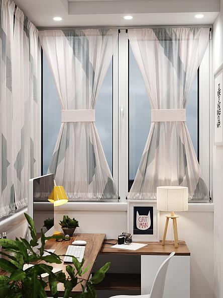 Тюль портьеры для кухни Иомикс - 176 - фото 8