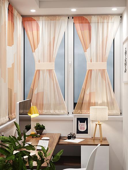 Тюль портьеры для кухни Иомикс - 173 - фото 8