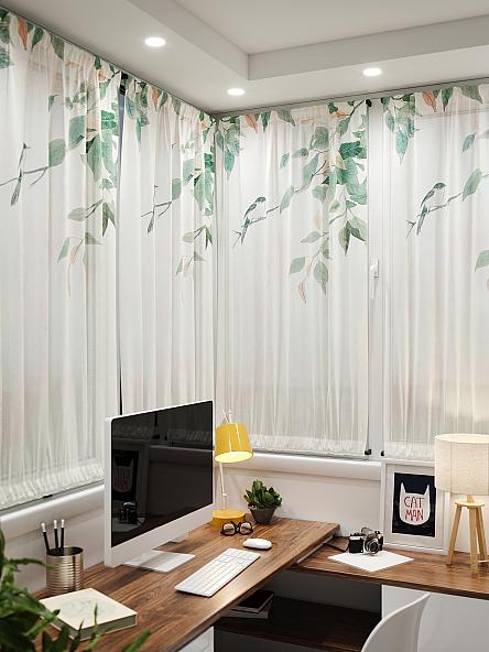 Тюль портьеры для кухни Иомикс - 171 - фото 4