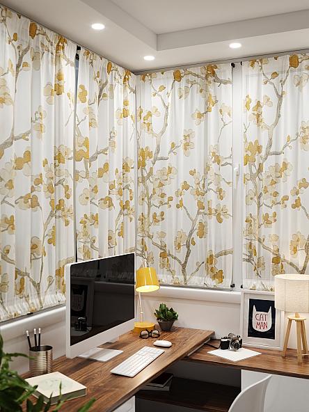 Тюль портьеры для кухни Иомикс - 166 - фото 4