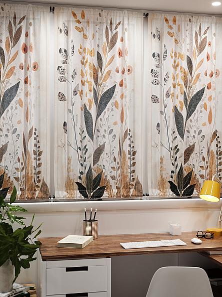 Тюль портьеры для кухни Иомикс - 165 - фото 7