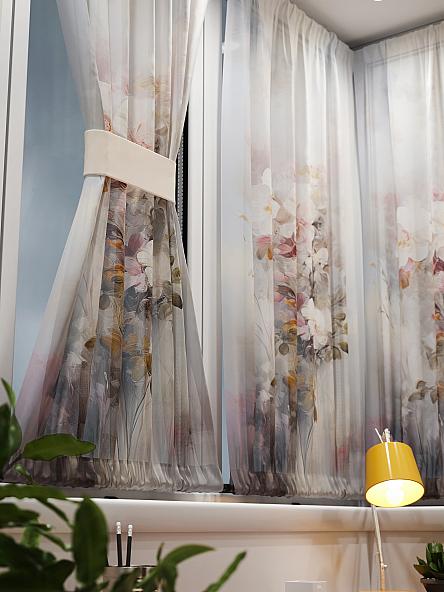 Тюль портьеры для кухни Иомикс - 164 - фото 6