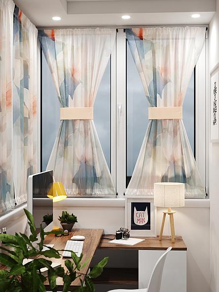 Тюль портьеры для кухни Иомикс - 163 - фото 8