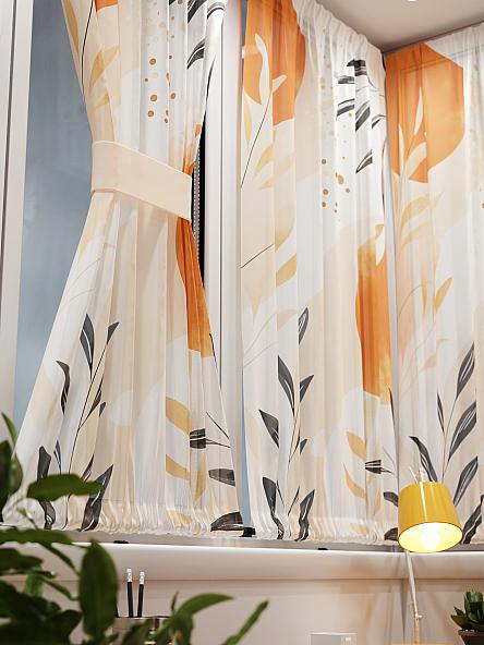 Тюль портьеры для кухни Иомикс - 162 - фото 6