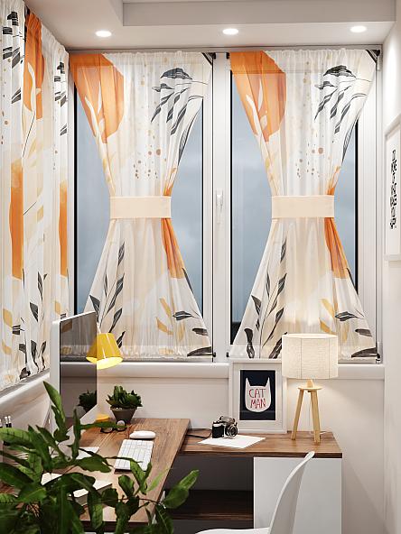 Тюль портьеры для кухни Иомикс - 162 - фото 8