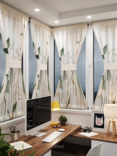 Тюль портьеры для кухни Иомикс - 159 - фото 2