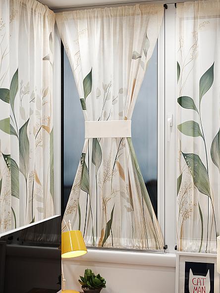 Тюль портьеры для кухни Иомикс - 159 - фото 9