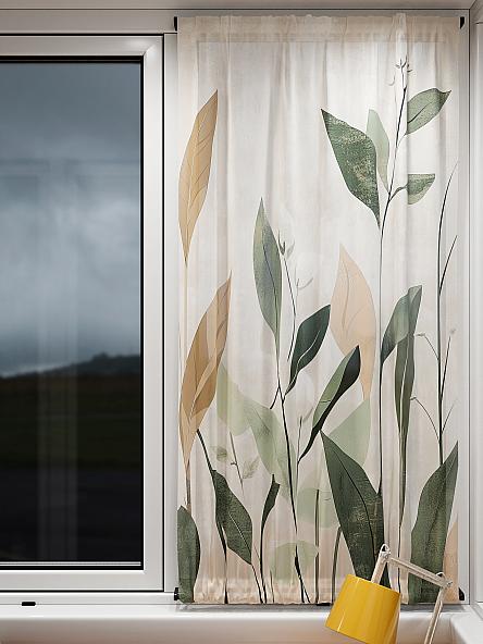 Тюль портьеры для кухни Иомикс - 158 - фото 5