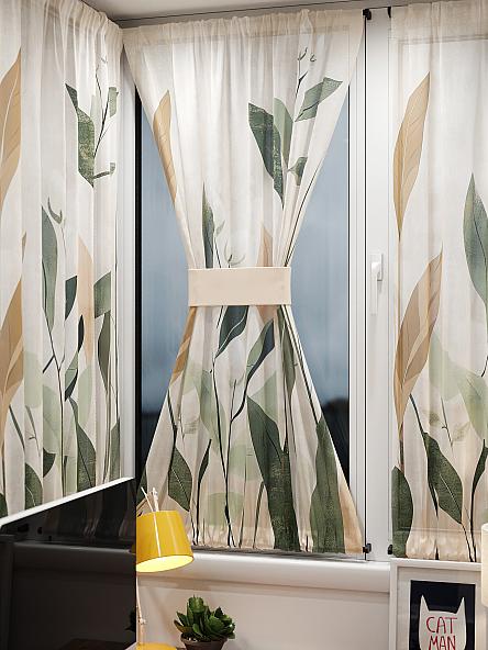 Тюль портьеры для кухни Иомикс - 158 - фото 9