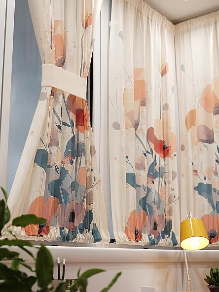 Тюль портьеры для кухни Иомикс - 157 - фото 6