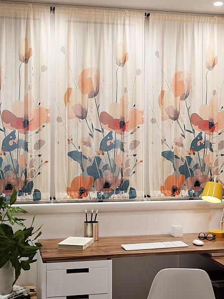 Тюль портьеры для кухни Иомикс - 157 - фото 7