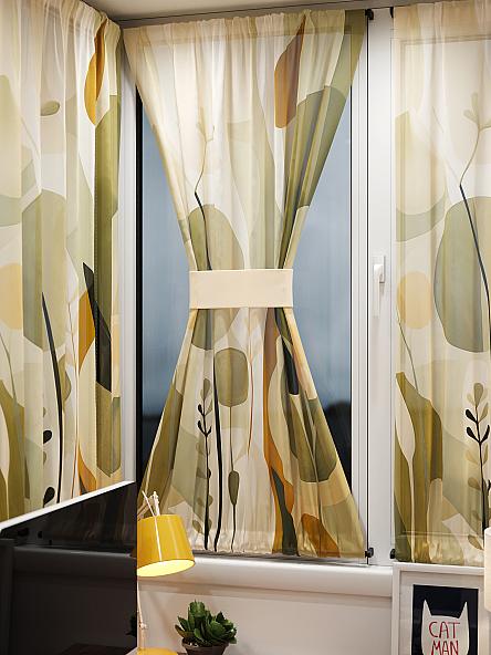 Тюль портьеры для кухни Иомикс - 155 - фото 9