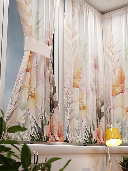 Тюль портьеры для кухни Иомикс - 152 - фото 6