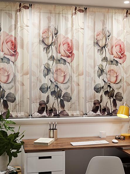 Тюль портьеры для кухни Иомикс - 151 - фото 7