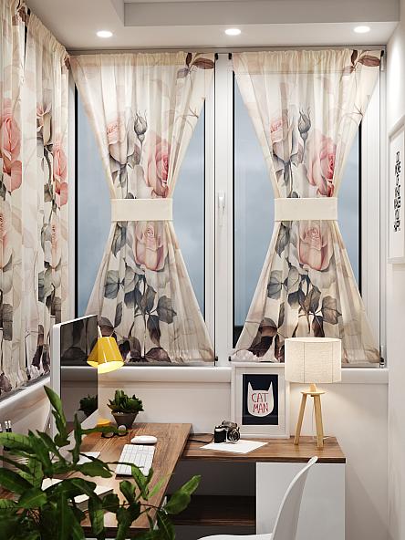 Тюль портьеры для кухни Иомикс - 151 - фото 8