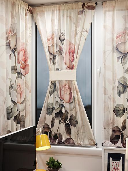 Тюль портьеры для кухни Иомикс - 151 - фото 9