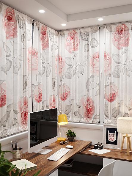 Тюль портьеры для кухни Иомикс - 150 - фото 4