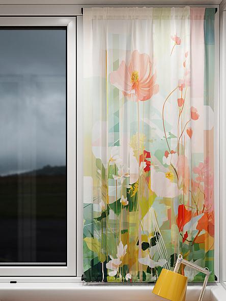 Тюль портьеры для кухни Иомикс - 148 - фото 5