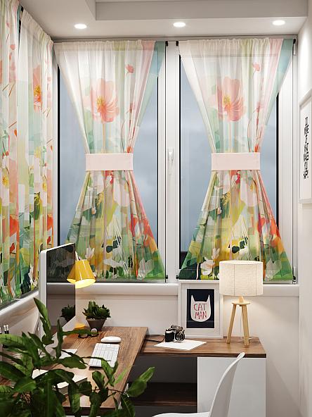 Тюль портьеры для кухни Иомикс - 148 - фото 8