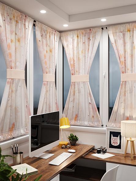 Тюль портьеры для кухни Иомикс - 144 - фото 2