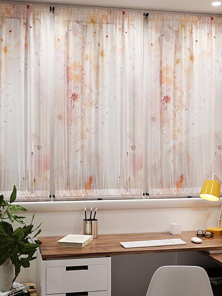 Тюль портьеры для кухни Иомикс - 144 - фото 7