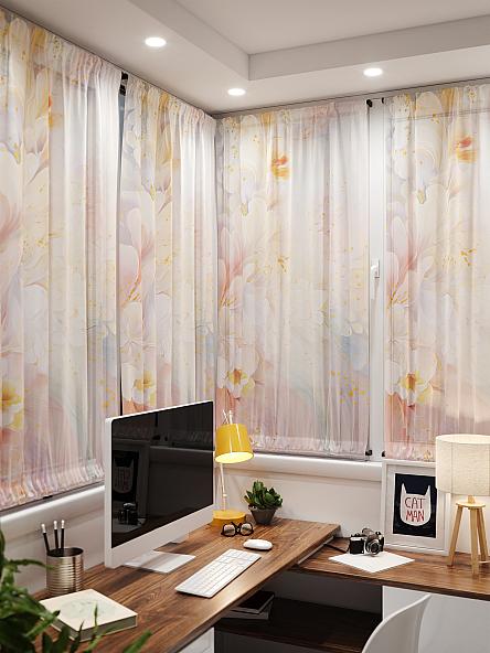 Тюль портьеры для кухни Иомикс - 143 - фото 4