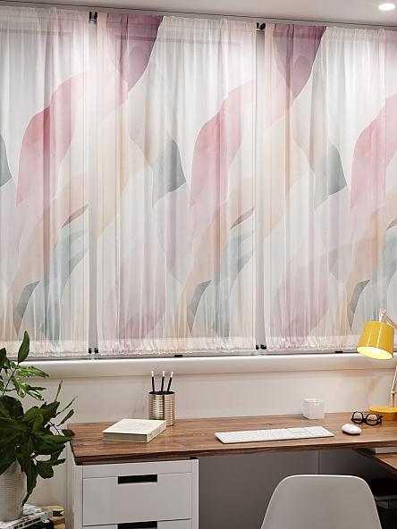 Тюль портьеры для кухни Иомикс - 142 - фото 7