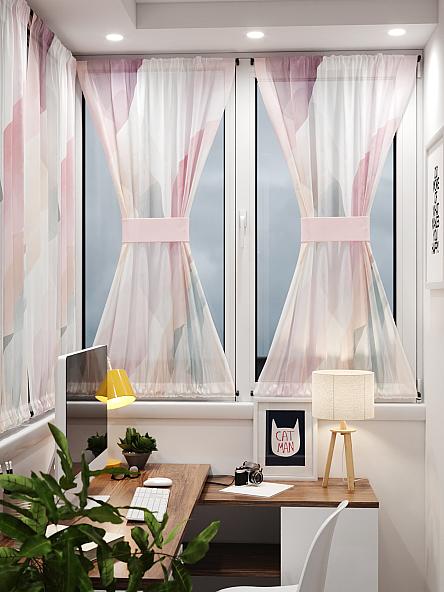 Тюль портьеры для кухни Иомикс - 142 - фото 8