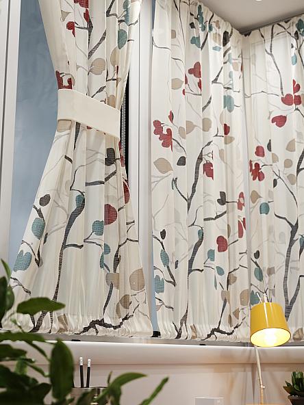 Тюль портьеры для кухни Иомикс - 140 - фото 6