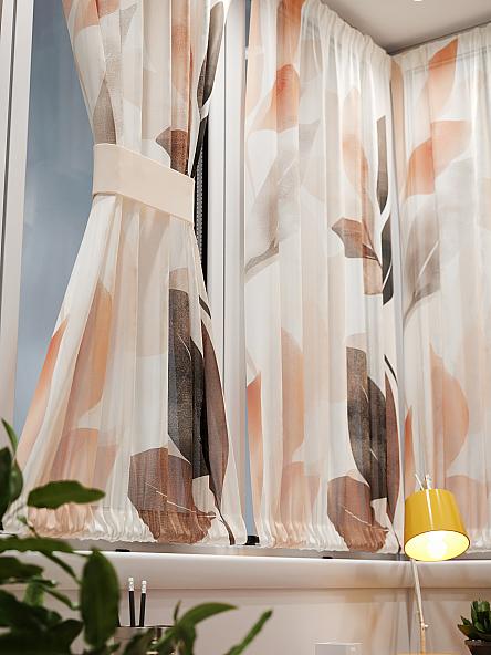 Тюль портьеры для кухни Иомикс - 139 - фото 6