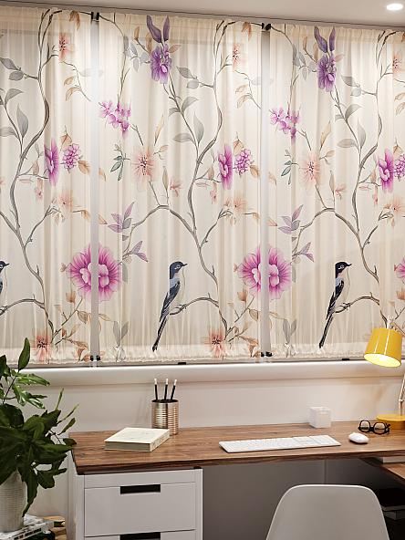 Тюль портьеры для кухни Иомикс - 138 - фото 7