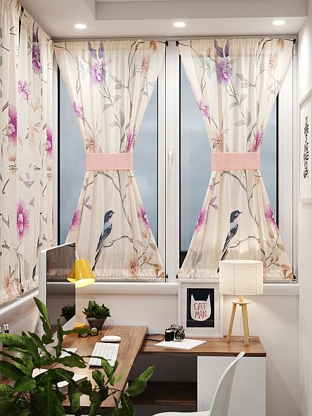 Тюль портьеры для кухни Иомикс - 138 - фото 8