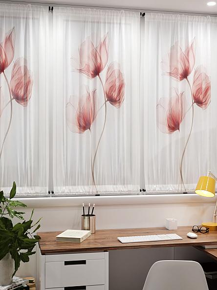 Тюль портьеры для кухни Иомикс - 133 - фото 7