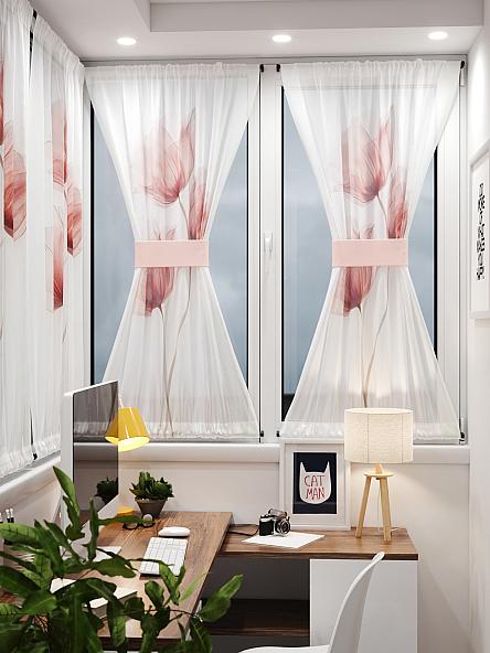 Тюль портьеры для кухни Иомикс - 133 - фото 8