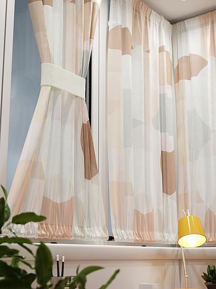 Тюль портьеры для кухни Иомикс - 132 - фото 6