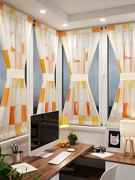 Тюль портьеры для кухни Иомикс - 131 - фото 2