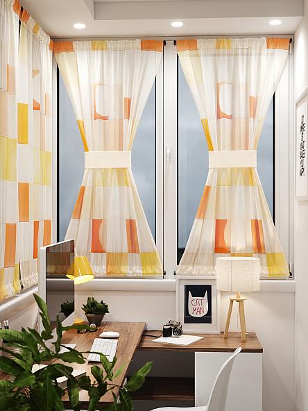 Тюль портьеры для кухни Иомикс - 131 - фото 8