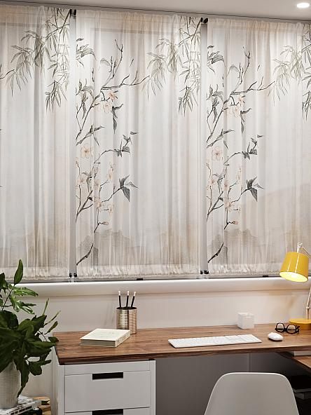 Тюль портьеры для кухни Иомикс - 130 - фото 7