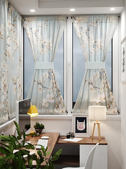 Тюль портьеры для кухни Иомикс - 126 - фото 8